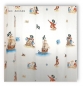 Preview: Rasch Ausbrenner Voile Villa Coppenrath Nr. 865539 Capt`n Sharky bedruckt bunt