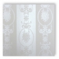 Preview: Rasch Textil Love Vlies Tapete Nr. 136846 Streifen Barock satin creme/weiß