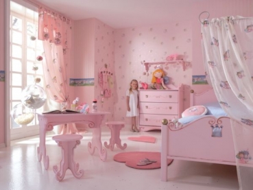 Prinzessin Lillifee Voile Stoff 802008 Rasch Bambino 2011