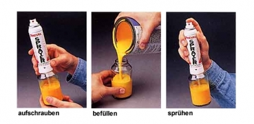 Ersatzpatrone für Preval Sprayer, die befüllbare Spraydose