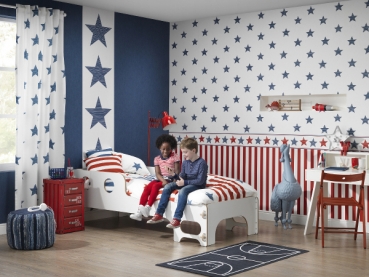 Preview: Rasch Textil Dekostoff Bambino XVII Stoff Raum