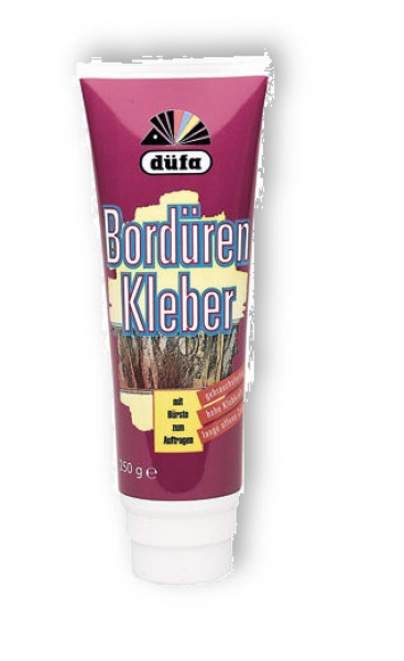 Düfa Bordürenkleber 250 gr. Tube mit integrierter Streichbürste