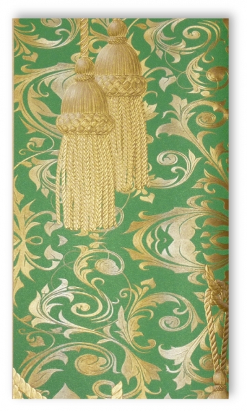 Marburg Tapete Harald Glööckler Nr: 52706 grün Ornament und Quasten
