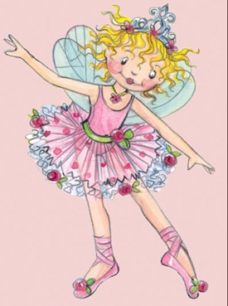 Prinzessin Lillifee Rosalie Deko Stoff  801988 Rasch Bambino